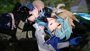 ?AlphaG? 2024.09 Capture Eula_WithoutBGM - Genshin Impact animation on Crohasit